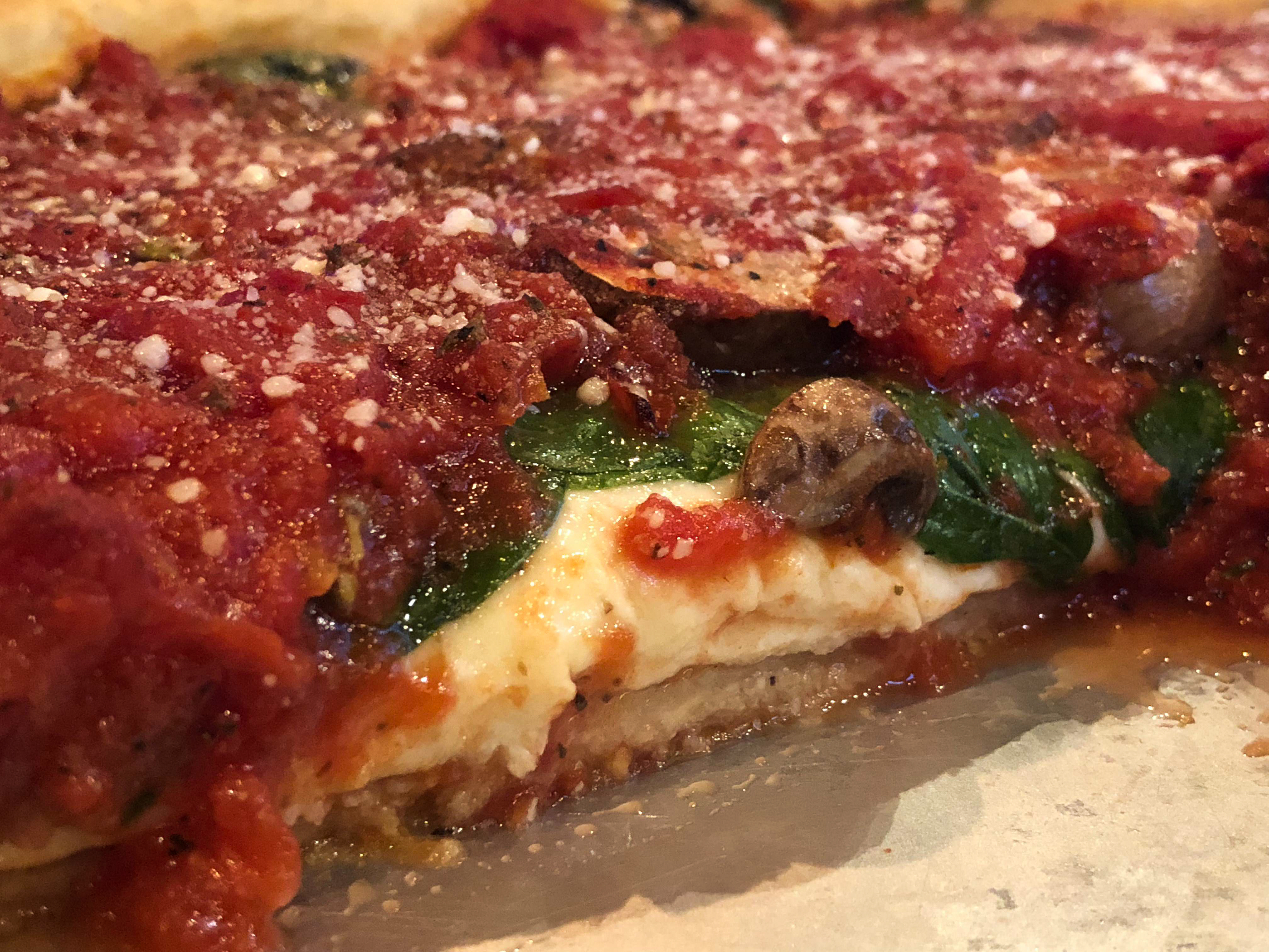 Drink Beer Eat Deep Dish Pizza Make a Difference Chicagoland Pizza Widmer Brothers Brewing Steven Shomler