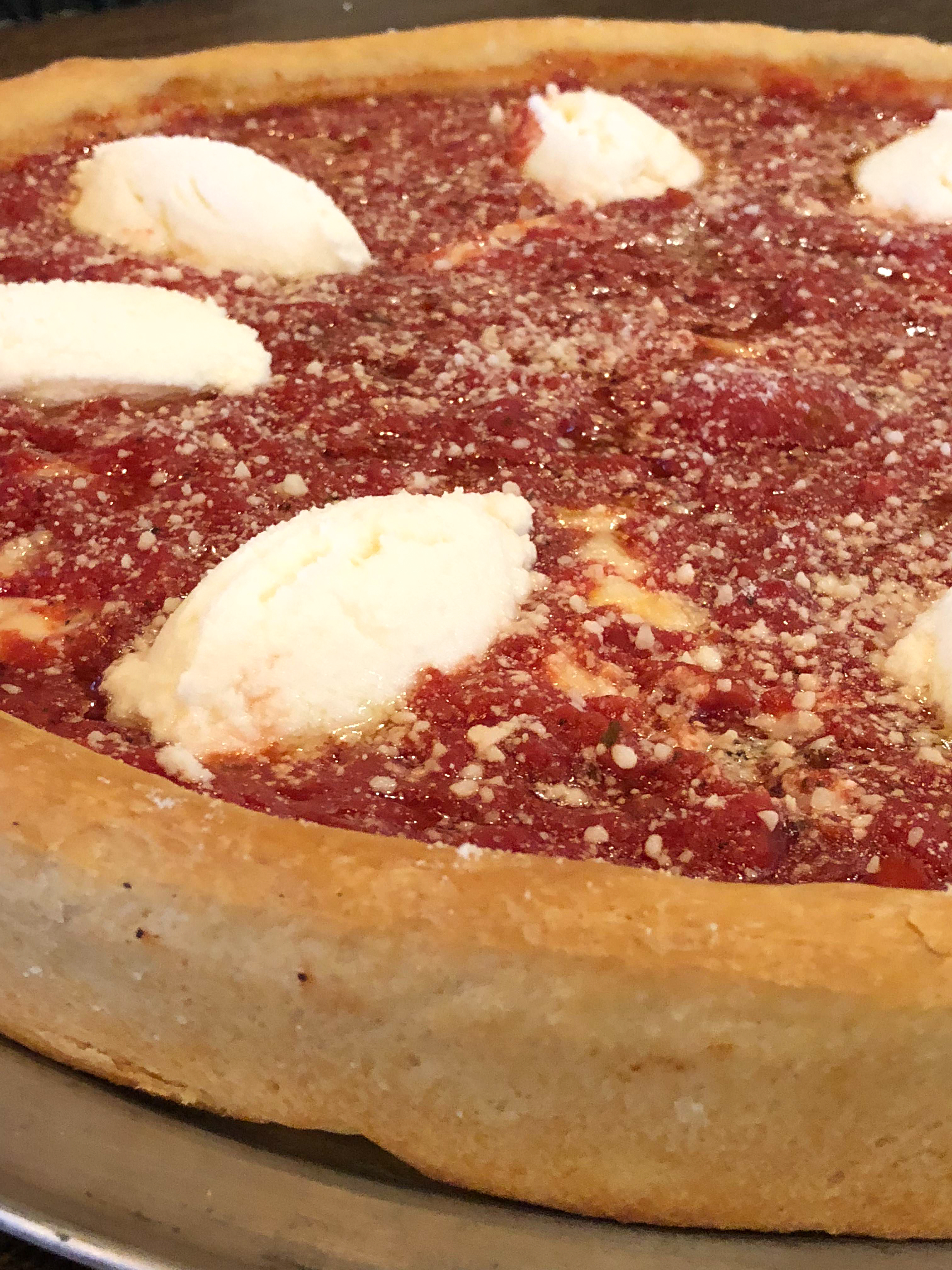 Drink Beer Eat Deep Dish Pizza Make a Difference Chicagoland Pizza Widmer Brothers Brewing Steven Shomler