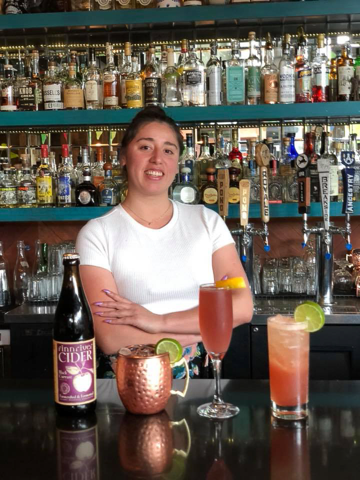 Oregon Cider Week: Black Currant Cider Cocktail Night Verde Cocina on Mississippi hosted by Steven Shomler