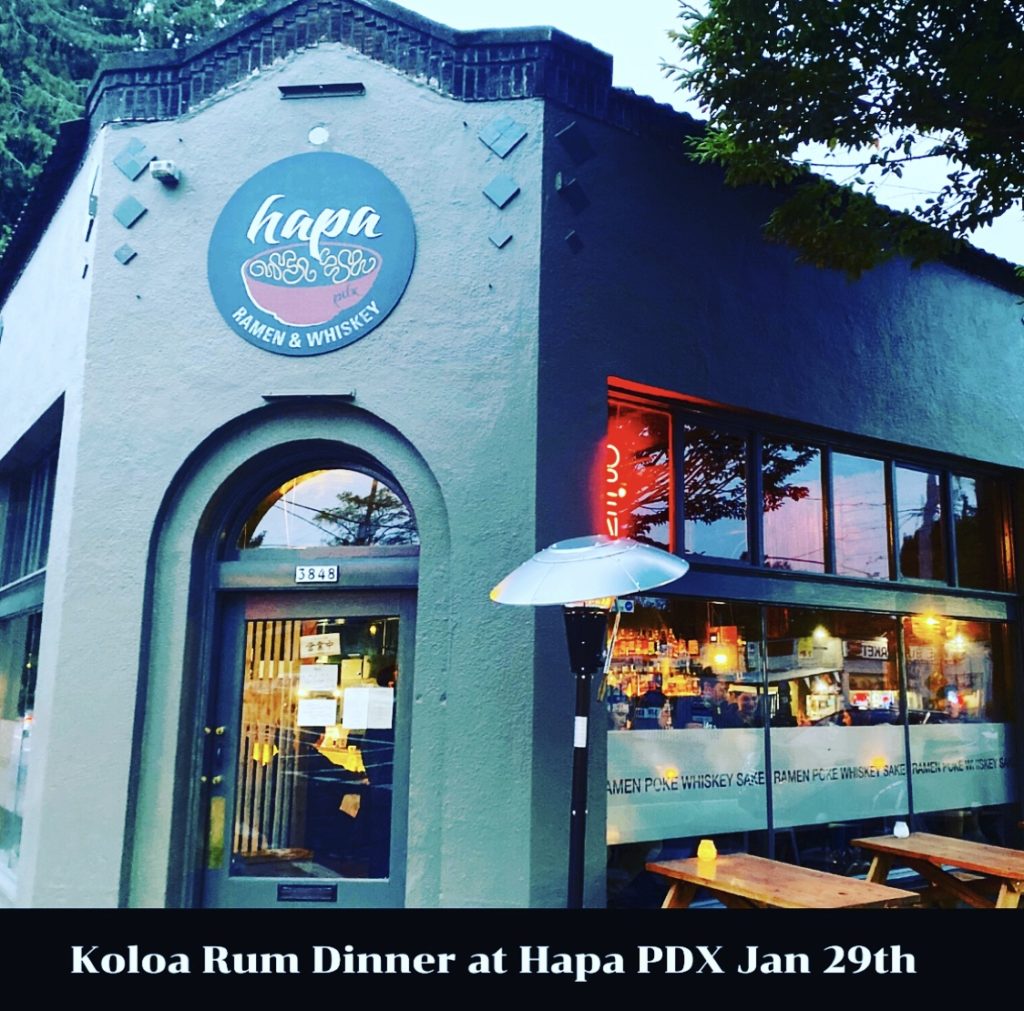 Koloa Rum Dinner at Hapa PDX by Steven Shomler