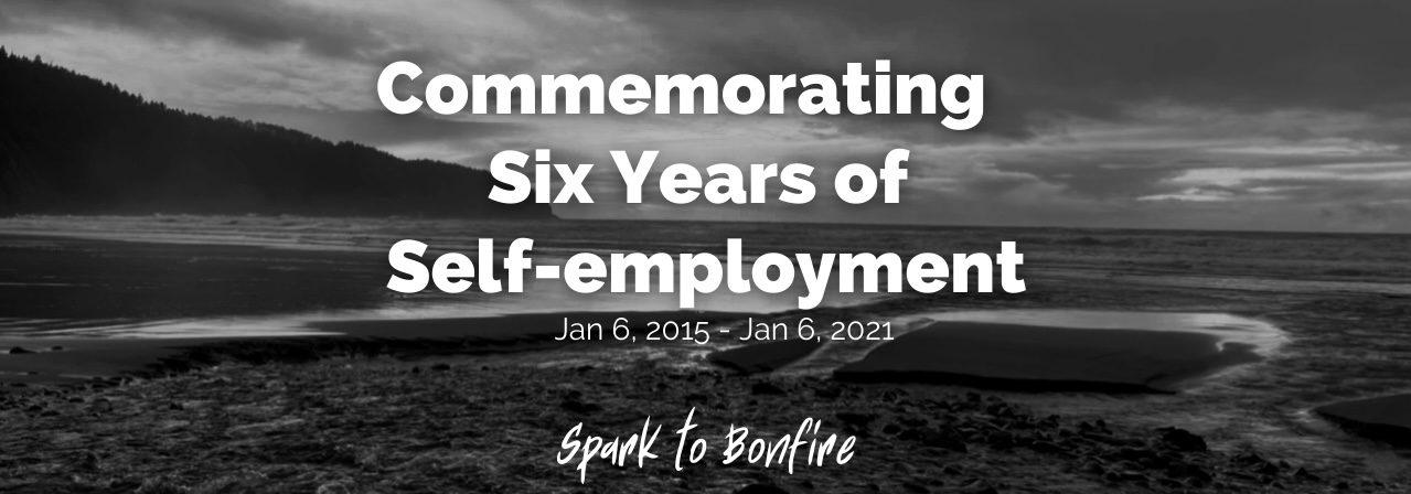 Commemorating Six Years of Self-employment