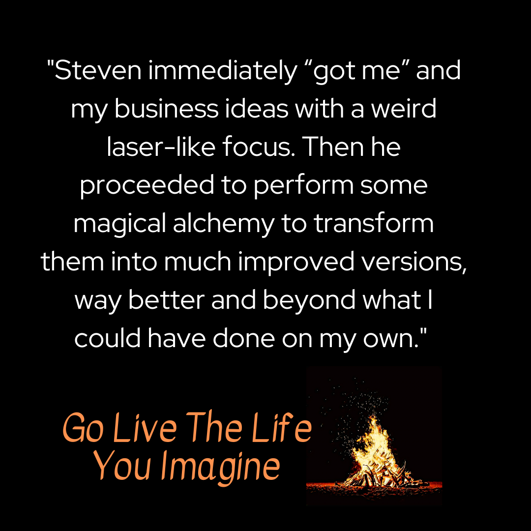 Spark to Bonfire Testimonials ~ My Life Changed