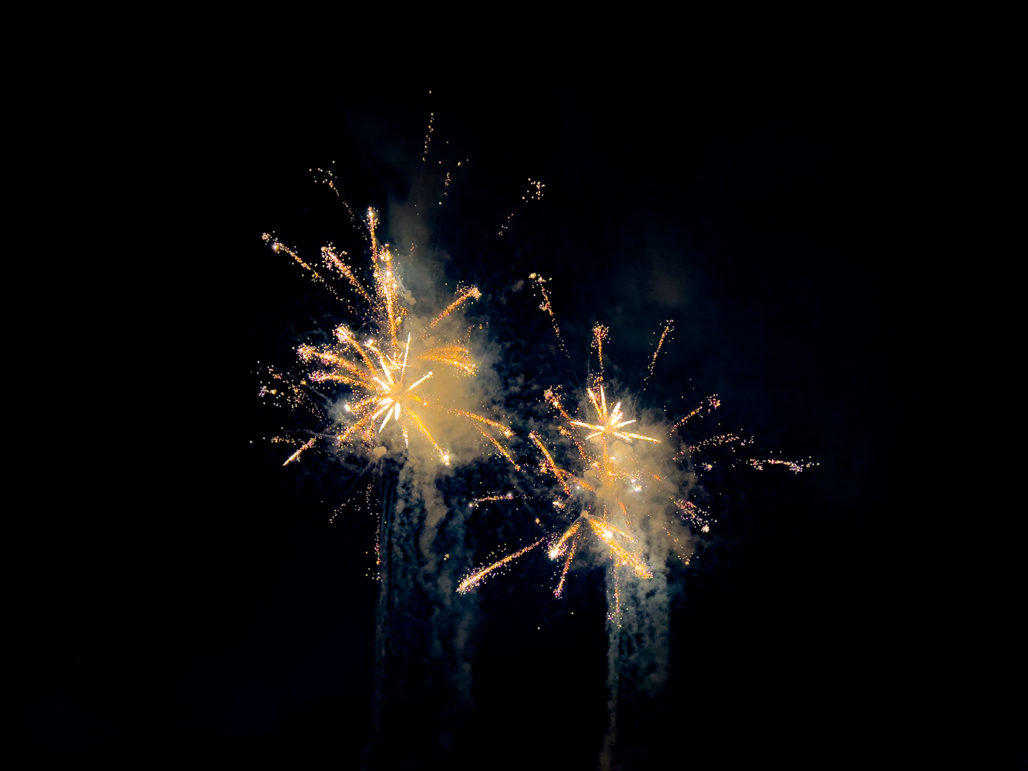 4th of July 2022 Fireworks at the Sand Dollar Rockaway Beach, Oregon on the Oregon Coast