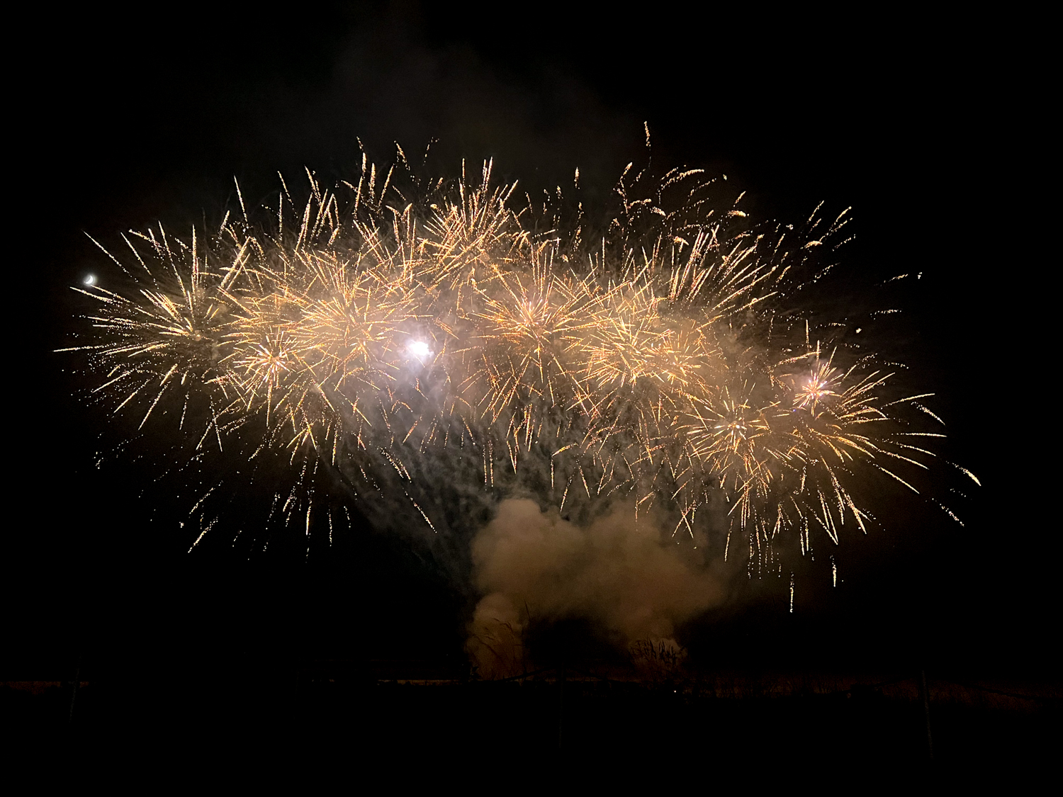 4th of July 2022 Fireworks at the Sand Dollar Rockaway Beach, Oregon on the Oregon Coast