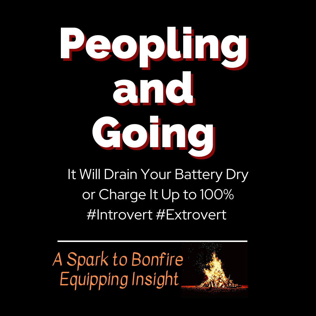 Peopling and Going – It Will Drain Your Battery Dry or Charge It Up to 100% #Introvert #Extrovert 